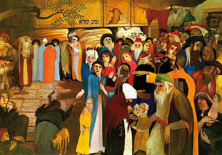 Tivadar Kosztka Csontvary Csontvary A panaszfal bejaratanal Jeruzsalemben Spain oil painting art